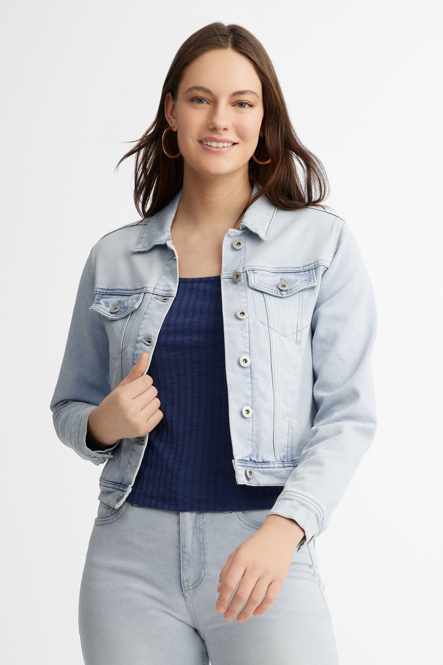 Buy Blue Denim Jacket for Women Online